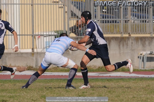 2011-10-16 Rugby Grande Milano-Pro Recco 061